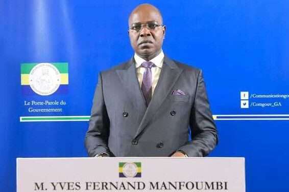 Yves Fernand Manfoumbi le nouveau porte parole du gouvernement avant la lecture du communiqué final du conseil des ministres du 10 janvier