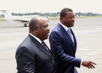 Le président togolais Faure à Libreville ce lundi 30 janvier 2023