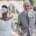 Miracle et Charles lors de leur mariage