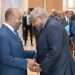 Séraphin Akure-Davain à droite, nommé co-président de la concertation politique