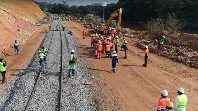 Fin des travaux de la Setrag