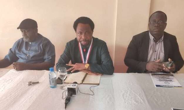 Le Coordinateur général de l'OCP, Max Alexandre Ngoua parle du lancement des Awards de la Paix ce samedi