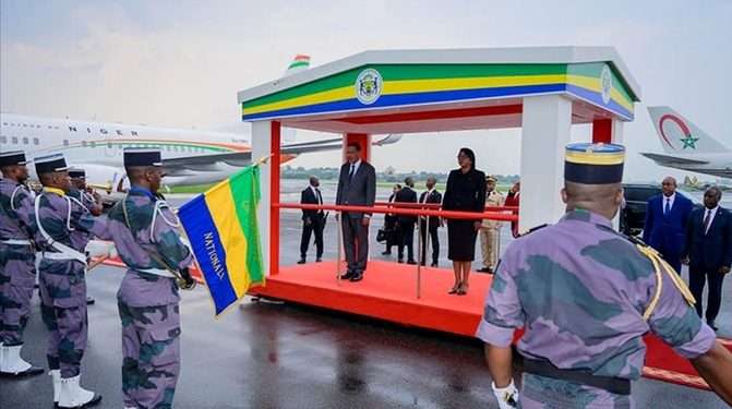 Le président du Niger, Mohamed Bazoum en visite de travail et d'amitié à Libreville