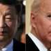 Xi Ping (Chine à gauche) accuse et Joe Biden (États-Unis) de soutenir l'Ukraine