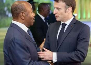 Ali Bongo reçoit Emmanuel Macron pour le One Forest Summit
