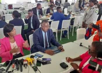 Arlette Soudan Nonautt ministre de l'environnement, du développement durable et du bassin du Congo rappelle le CO2 généré par l'Afrique