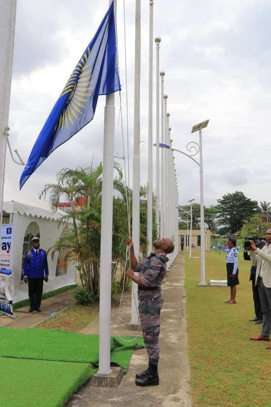 Lever du drapeau du Commonwealth 