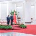 Le président Ali Bongo Ondimba et son homologue Xi Jinping