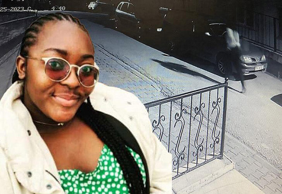 Dina avant d'être assassinée par Dursun Acar 