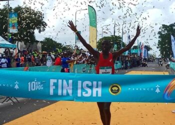Le Kényan Vincent Kipkemoi remporte le 10 km de Port-Gentil 2023