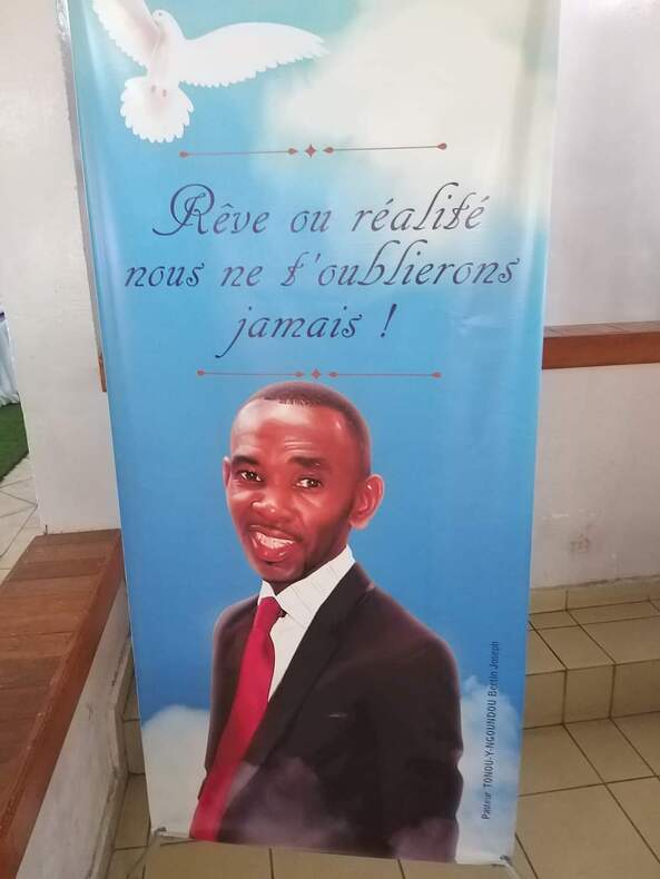 Affiche du Pasteur Bertin, le vaillant héros 