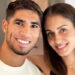Achraf Hakimi et Hiba Abouk à l'époque heureux