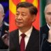 Les présidents du Brésil, Chine et Russie, Lula, Jinping et Pourine