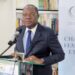 Ministre Patrick Mouguiama Daouda lors du lancement de l'Icesco femmes filles société