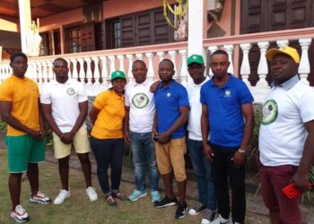 Quelques membres de l'Association Môan Mbô Mbô