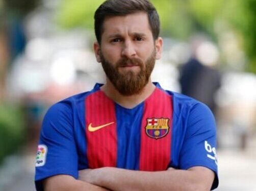L'iranien Reza Parastesh, le sosie de Lionel Messi femmes