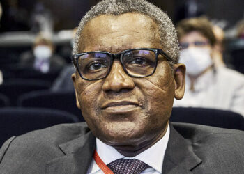 Aliko Dangote, le nigérian et Johann Rupert, le sud-africain