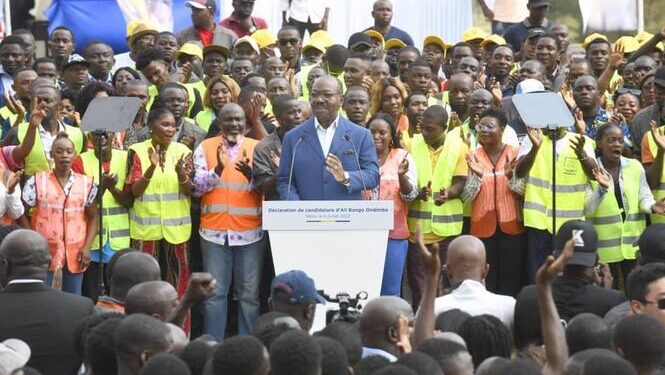 candidat présidentielle Ali Bongo