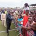 Monsieur Hervé Patrick Opianga au stade de Nzeng-Ayong