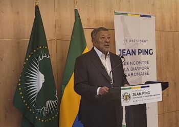 Ali Bongo QG Ping