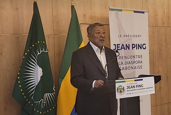 Ali Bongo QG Ping