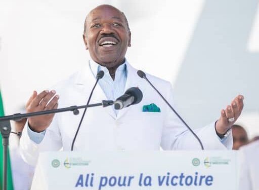 Ali Bongo candidat projet