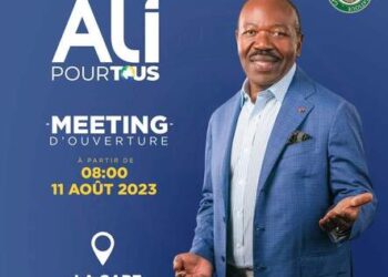 Ali Bongo campagne Owendo