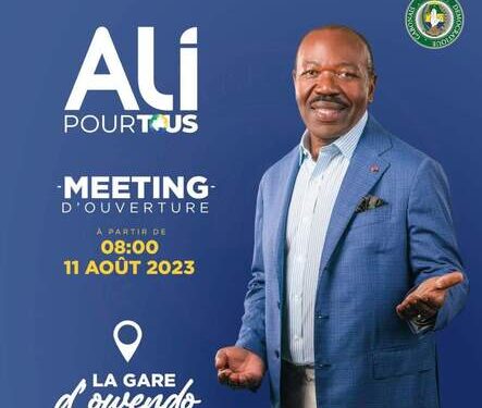Ali Bongo campagne Owendo