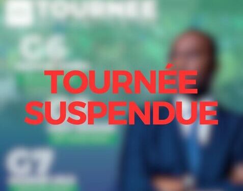 Mike Jocktane suspendre tournée