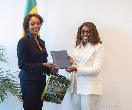 Laurence Ndong Liliane Massala