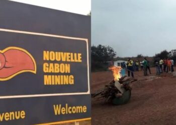 Nouvelle Gabon Mining blocages
