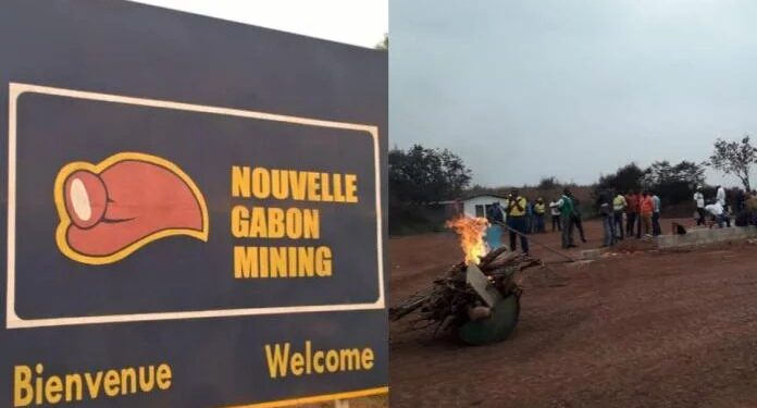 Nouvelle Gabon Mining blocages