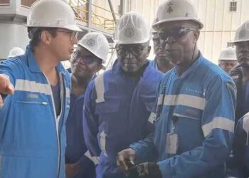 Marcel Abéké installations Perenco