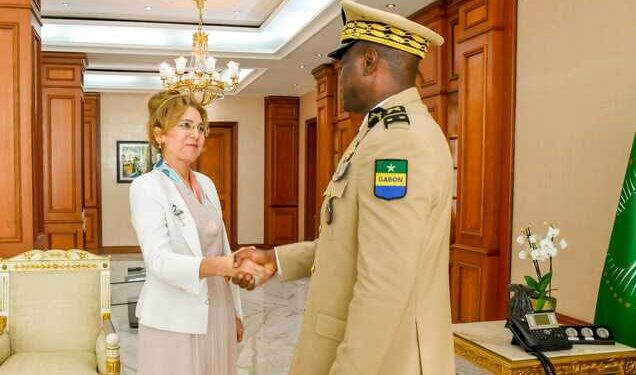 Le Général Brice Oligui Nguema reçoit l’Ambassadeur de la Turquie au Gabon