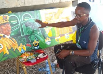 Dialogue national inclusif peinture