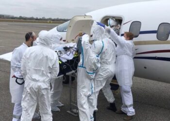 Laccruche Alihanga avion médicalisé