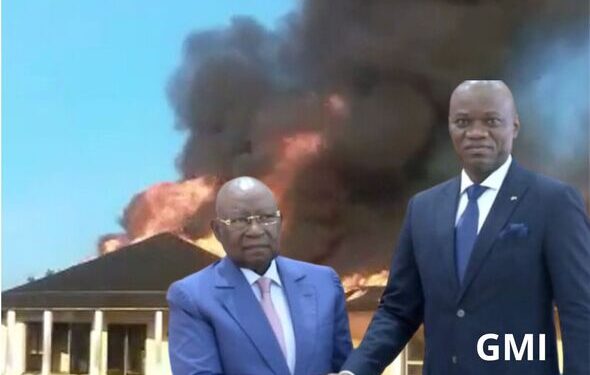 Incendie maison Lemboumba Lepandou