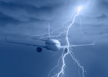 Airbus A330 foudre