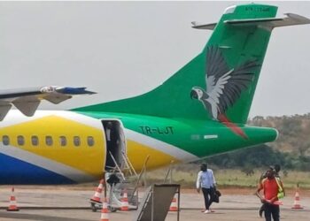 Inauguration flygabon
