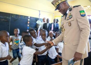 rentrée scolaire Oligui Nguema