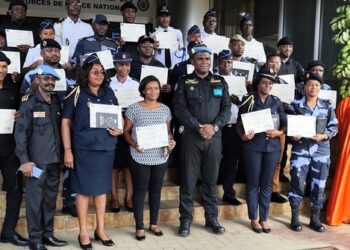 Gabon: La Conacce Chaplains forme les policiers gabonais aux gestes de premiers secours au travail