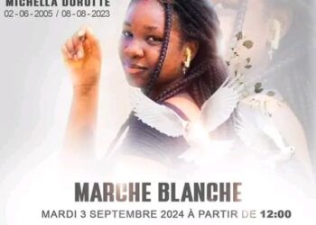 Marche blanche pour Michaëla