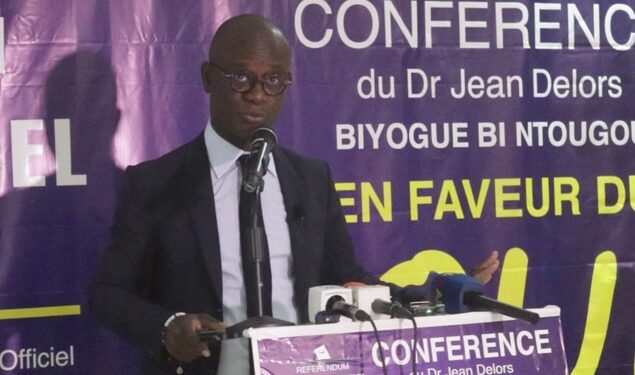 Le Dr Jean Delors Biyogue appelle à voter pour le OUI au référendum prochain