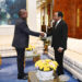 Paul Patrick Biffot faisant ses adieux à Paul Biya