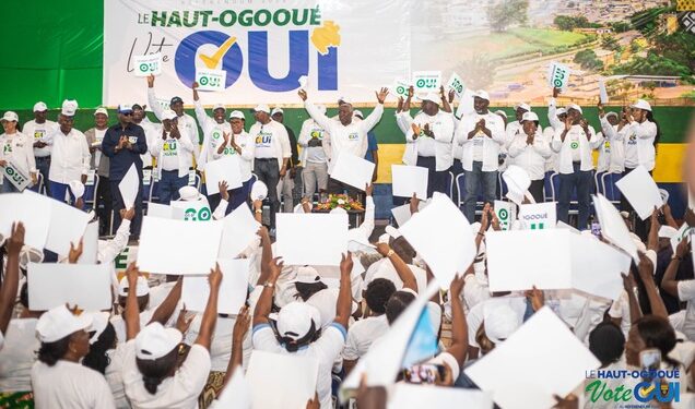 Raymond Ndong Sima dans le Haut-Ogooué
