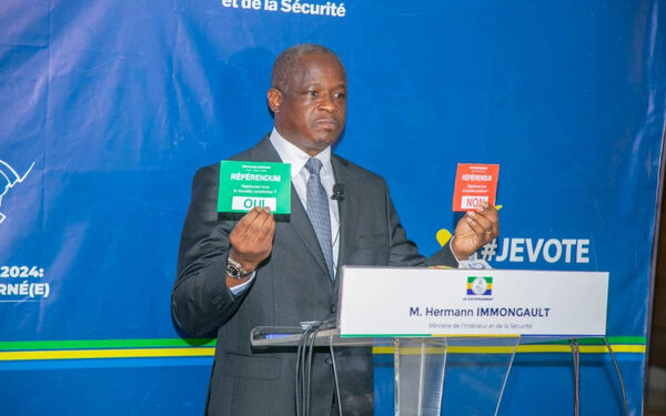 Référendum 2024: Les premières tendances officielles de Libreville venant du ministère de l&rsquo;Intérieur
