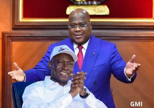 Félix Tshisekedi etst soutenu par Augustin Kabuya