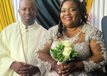 Larisca Laure Mamengui et Bertin Ossaga