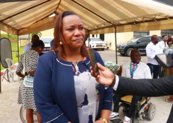 Mélina Marie Nkole Aboughe Obame Comlan, directrice générale intérimaire de la CNAMGS