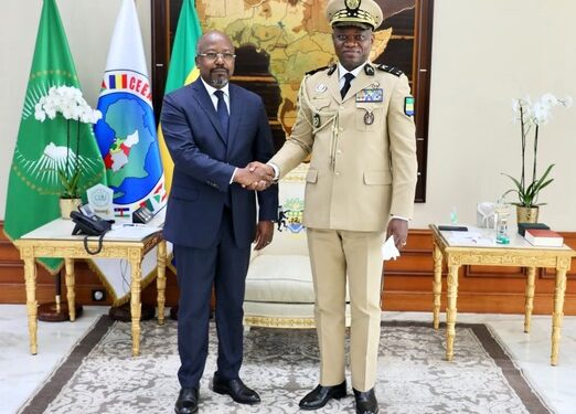 Oligui Nguema et Alain Claude Billie-By-Nze